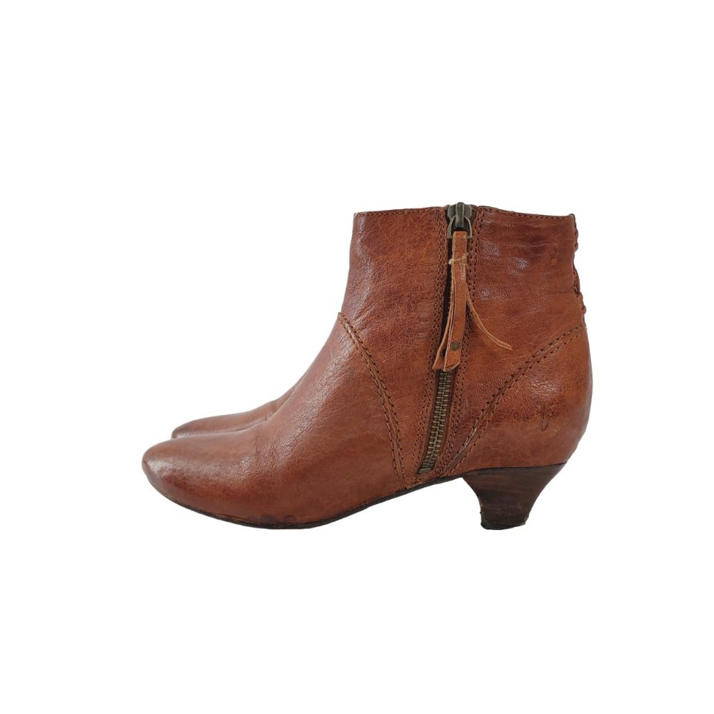 Frye Brown Ankle Boots